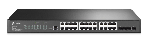 Front view TP-Link SG3428 switch Front view TP-Link SG3428 switch